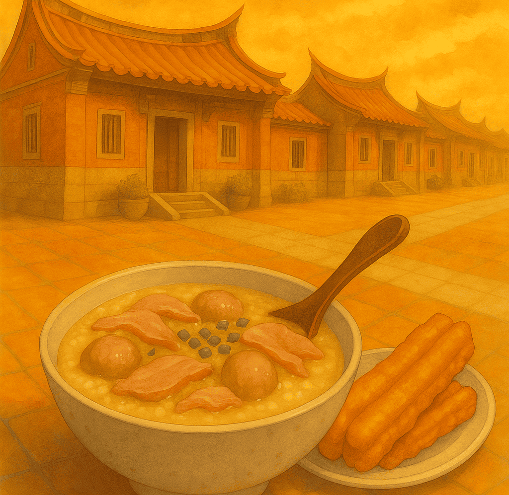Cantonese rice porridge
